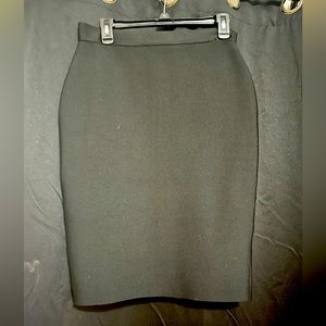Black pencil skirt
